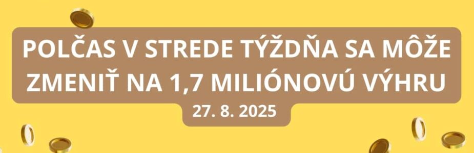 Stredajšie Loto jackpoty burcujú gigantické výhry
