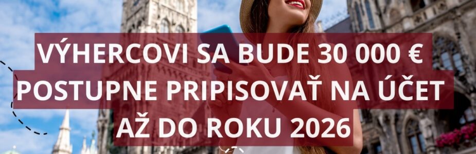 Hráč z Prešovského kraja vyhral v Extra výplate 30 000 eur