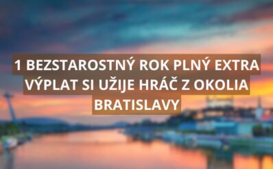 Hráč z okolia Bratislavy vyhral v Extra výplate 30 000 eur