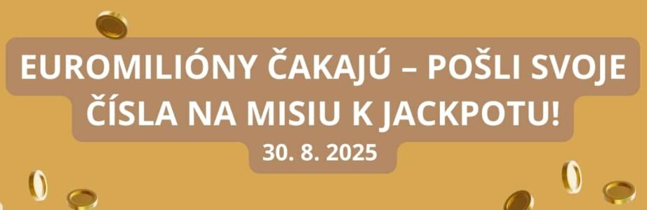 Ponuka v Euromiliónoch je v sobotu mimoriadne priaznivá