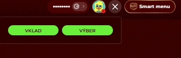 vklad alebo výber