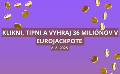 Výherná ponuka Eurojackpotu je v ppiatok 36 miliónov eur