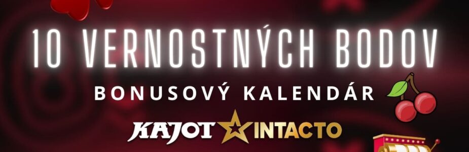 10 vernostných bodov v KajotIntacto kasíne
