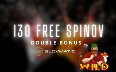 130 free spinov v Slovmatic - double bonus