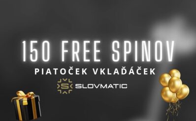 150 free spinov v Slovmatic kasíne