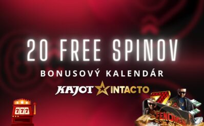 20 free spinov v KajotIntacto kasíne