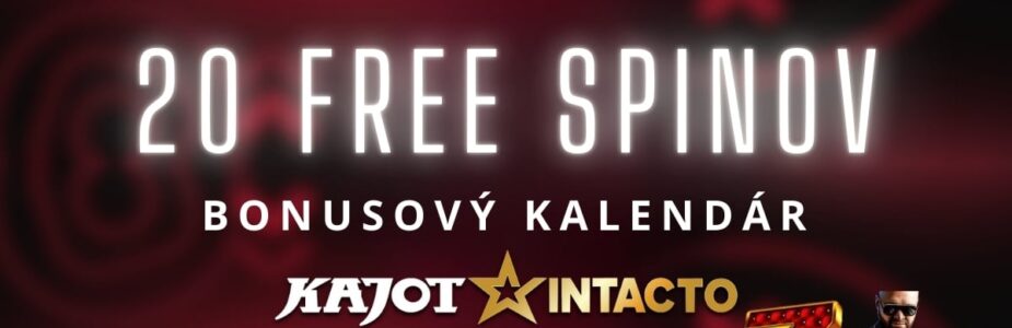20 free spinov v KajotIntacto kasíne