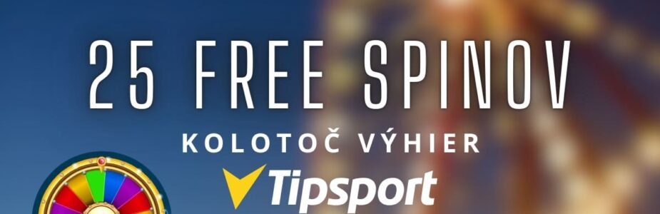 25 free spinov v Tipsporte