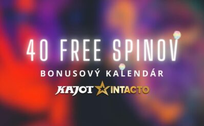 40 free spinov v KajotIntacto kasíne