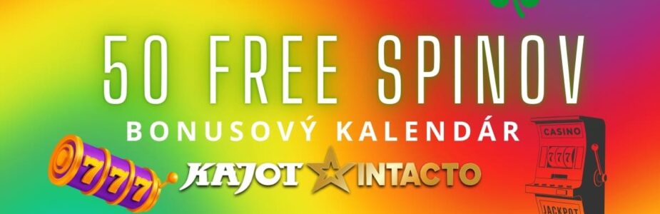 50 free spinov v KajotIntacto kasíne (1)