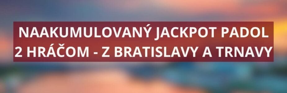 Jackpot malého Lota si rozdelili 2 hráči