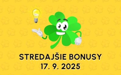 Free spiny a bonusy dnes 17.9.2025