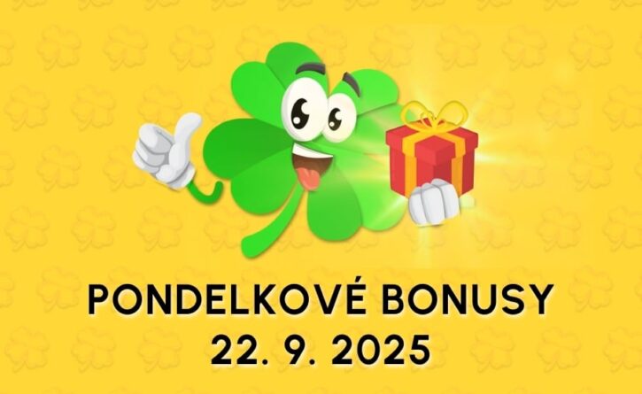 Free spiny a bonusy dnes 22.9.2025