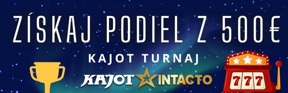 Kajot turnaj v KajotIntacto kasíne