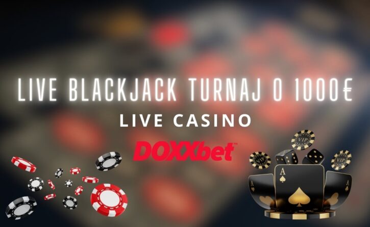 Blackjack turnaj v Doxxbet kasíne