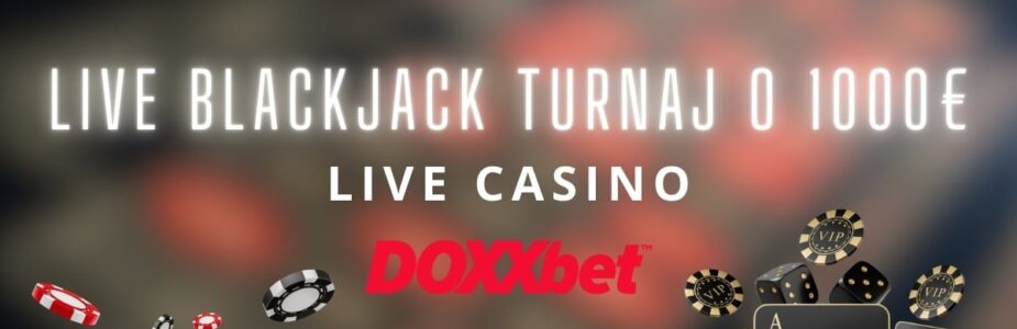 Blackjack turnaj v Doxxbet kasíne