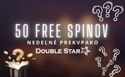 Nedelne prekvapko v DoubleStar kasíne