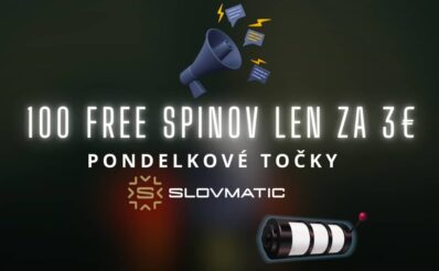 Pondelkové točky - 100 FS v Slovmatic