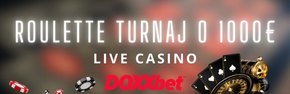 Roulette turnaj v Doxxbet kasíne