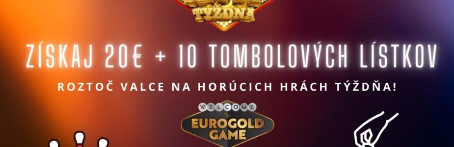 Top sloty týždňa v Eurogolde