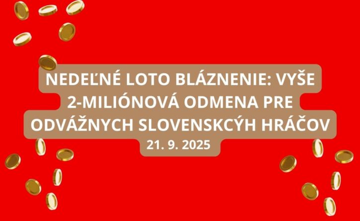 V Loto žrebovaniach sa ti ponúkajú v nedeľu top jackpoty