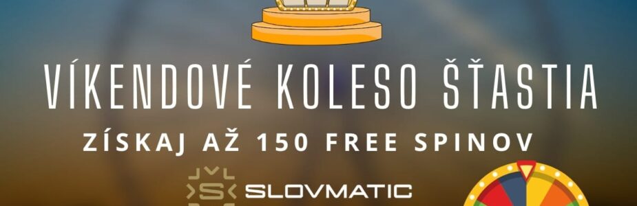 Víkendové koleso šťastia v Slovmatic