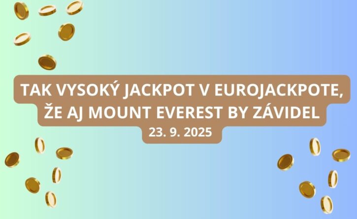 V Eurojackpote sa dnes ponúka 120 miliónov eur