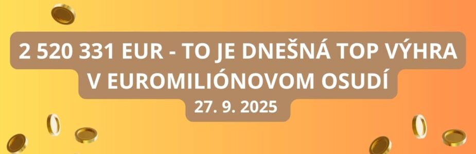 V Euromiliónoch sa ti v sobotu ponúka lukratívna ponuka