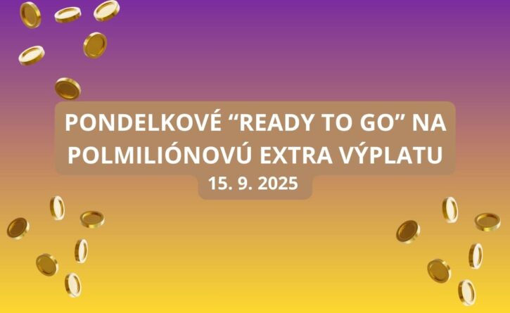 V pondelok sa v Extra výplate žrebuje o 480 000 eur