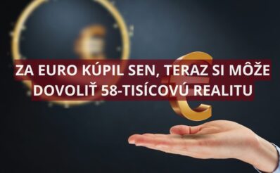 Za 1 euro kúpil sen, teraz má takmer 60-tisícovú realitu