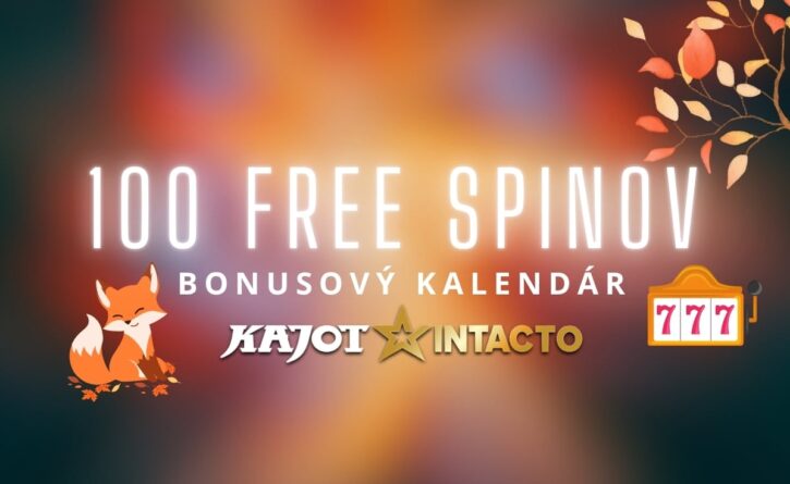 100 free spinov v KajotIntacte