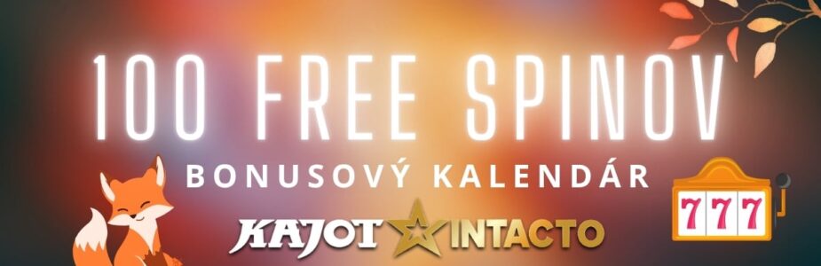 100 free spinov v KajotIntacte