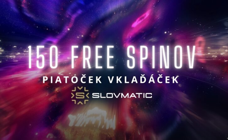 150 free spinov v Slovmaticu
