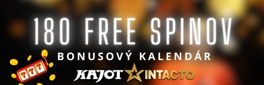 180 free spinov v KajotIntacto kasíne 180 free spinov v KajotIntacto kasíne