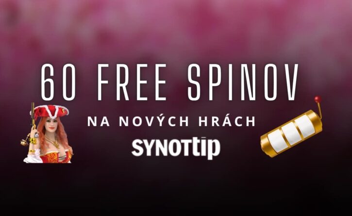 60 free spinov v Synottip kasíne (1)