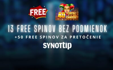63 free spinov v Synottip kasíne