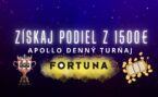 Apollo denný turnaj: Získaj 1500€ vo Fortune