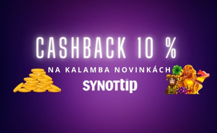 Cashback v Synottip kasíne
