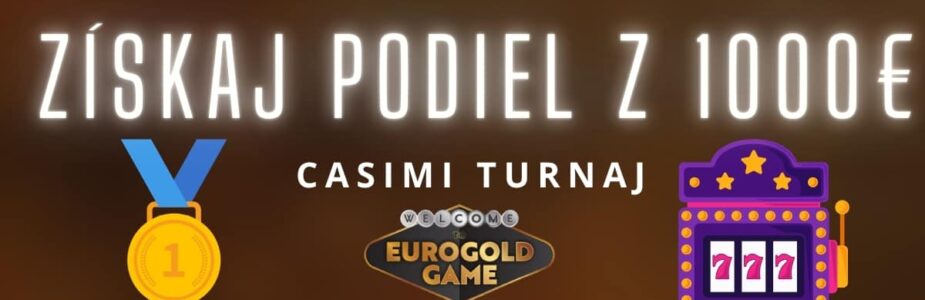 Casimi turnaj v Eurogold kasíne