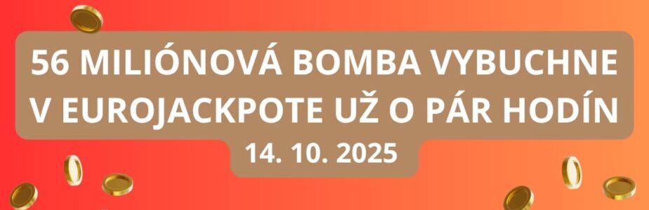 Eurojackpotové prekvapenie čaká v osudí na nového milionára