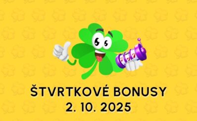 Free spiny a bonusy dnes 2.10.2025