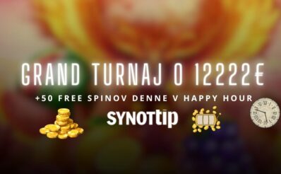 Grand turnaj v Synottip kasíne + denný bonus