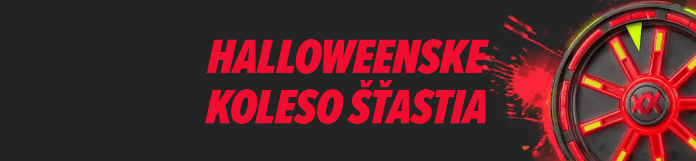 Halloweenske koleso šťastia