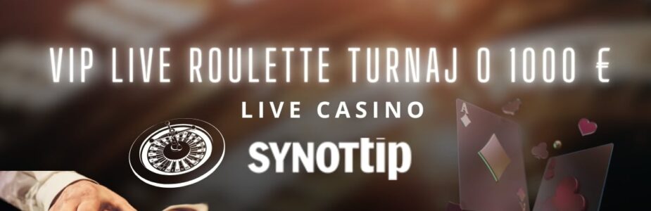 Live Roulette v Synottip kasíne