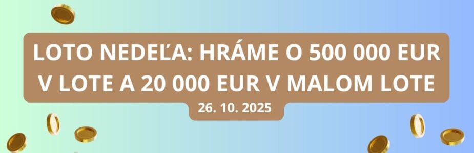 Loto nedeľa je tu Loto nedeľa je tu
