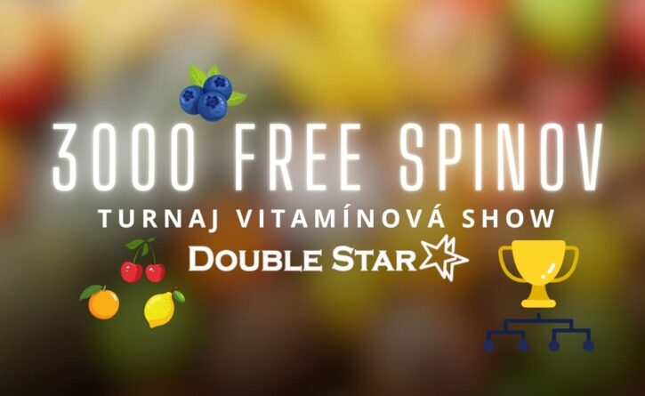 Turnaj Vitamínová show v DoubleStar kasíne