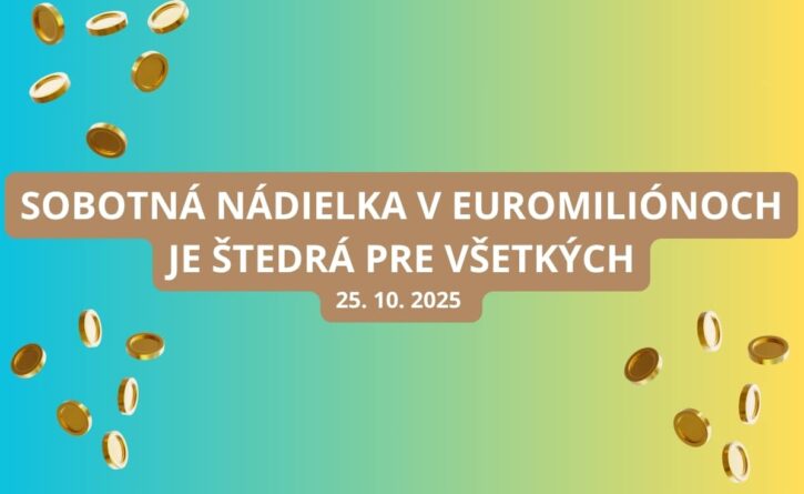 V Euromiliónoch čaká na hráčov štedrá sobotná odmena