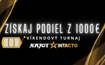 Získaj podiel z 1000€ v KajotIntacto kasíne
