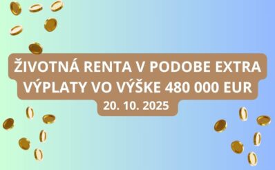 Žrebovanie o pondelkovú Extra výplatu je tu už za chvíľu