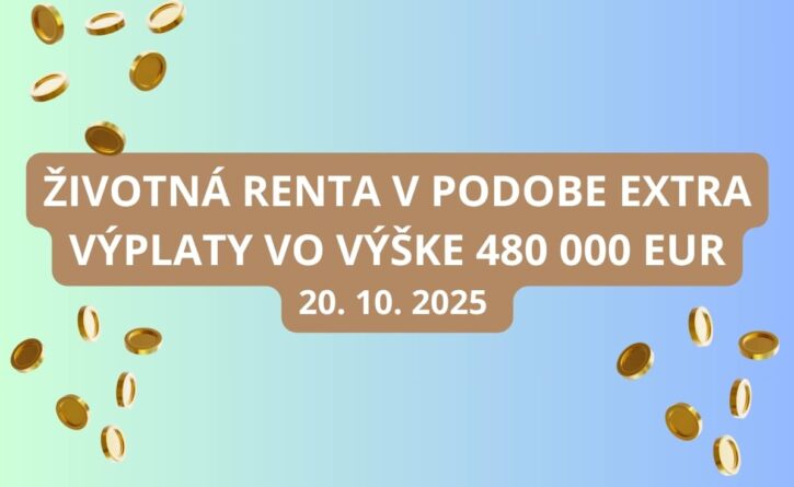 Žrebovanie o pondelkovú Extra výplatu je tu už za chvíľu
